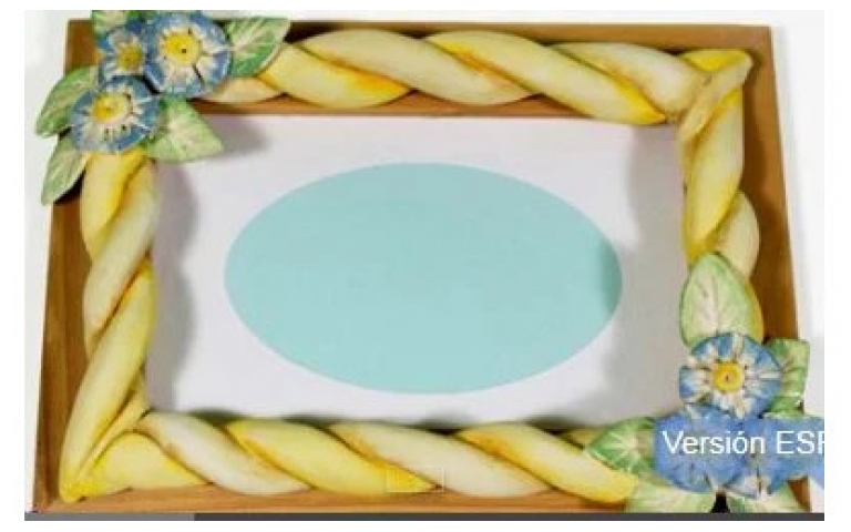 How to make Picture Frames with Air Dry Plus Clay